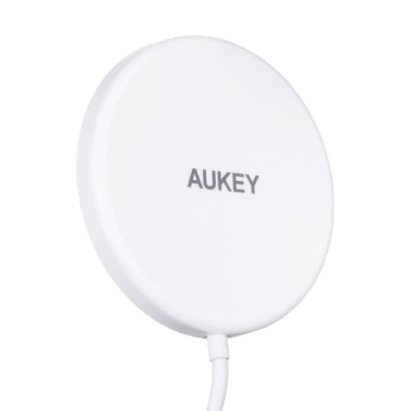 Trådlös laddare Aukey Aircore Vit