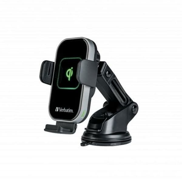 Trådløs multiposition oplader med stativ Verbatim FWC-02 Sort