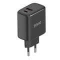 Miniatyrbillede 4 af 5: Vægoplader Savio LA-06/B Sort 30 W