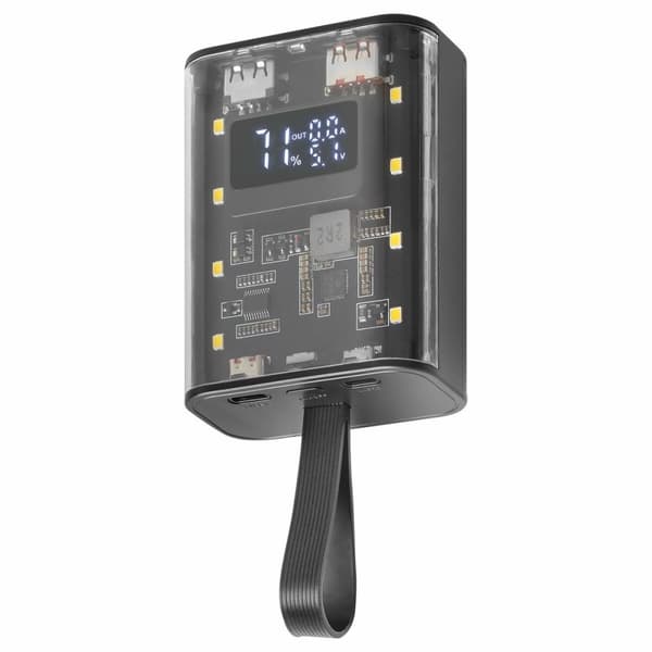 Powerbank Mars Gaming MPK10K Svart 10000 mAh Sort