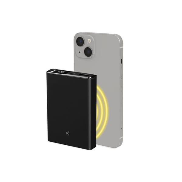 Powerbank KSIX Svart 10000 mAh