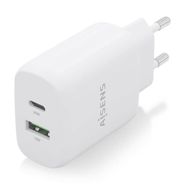 Vegglader Aisens A110-0758 Hvit 25 W (1 enheter)