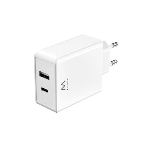 Vægoplader Ewent ew1328 45 W Hvid Hvid