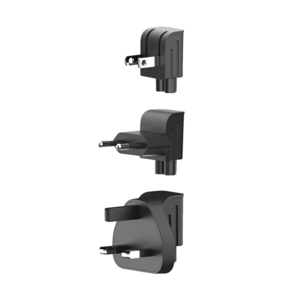 Bærbar oplader V7 ACUSBC65WGAN Sort Sort