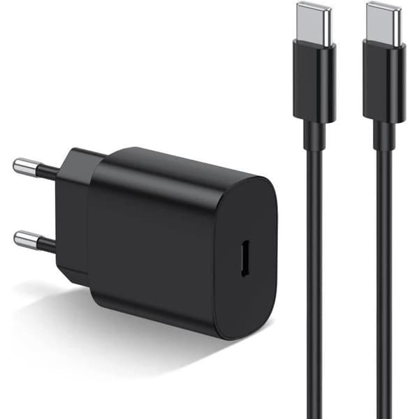 Samsung snabbladdare 25W, USB C-laddare + USB-C till USB-C-kabel Kompatibel med Samsung Galaxy S22, S21 Ultra, S21 Fe, A52