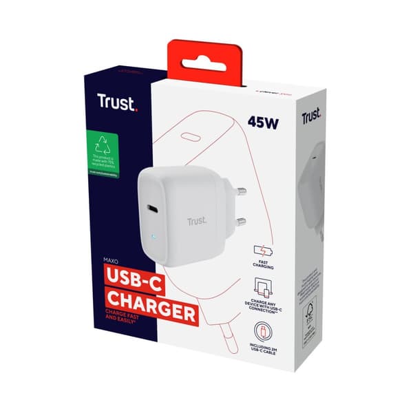 Vægoplader Trust 25138 Hvid