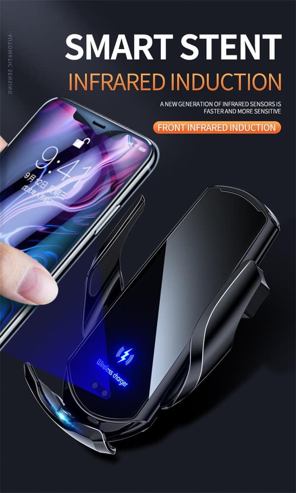 30W Dual Mode wireless car charger + Magnetic direct charging