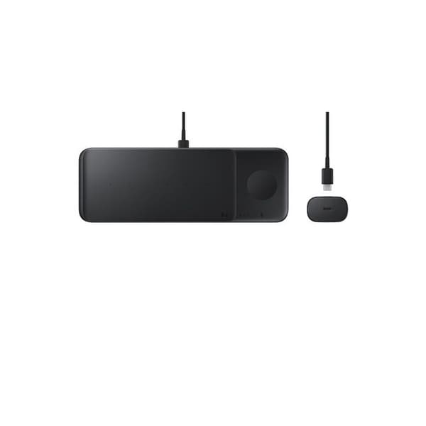 Trio laddstation - SAMSUNG - Svart - Induktionsladdare - USB-C - 9W