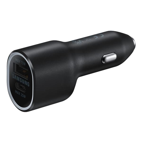 SAMSUNG Ultra Fast Charge 40W Cigarettändare Laddare Svart