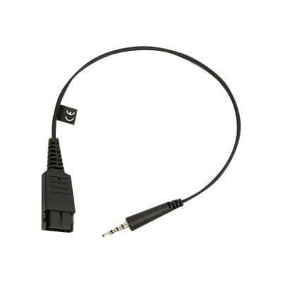 Jabra Quick Disconnect (QD) till rak 3,5 mm jackkabel