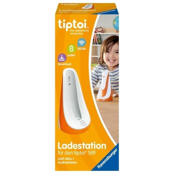 RAVENSBURGER TIPTOI® LADDNINGSTATION 00111 - LADDAR BATTERIET OCH