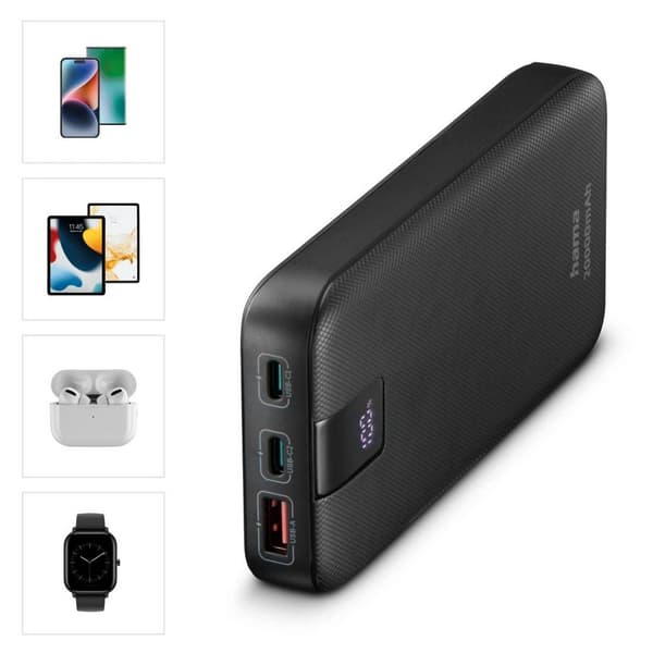 Hama Pd20 20.000mah Powerbank