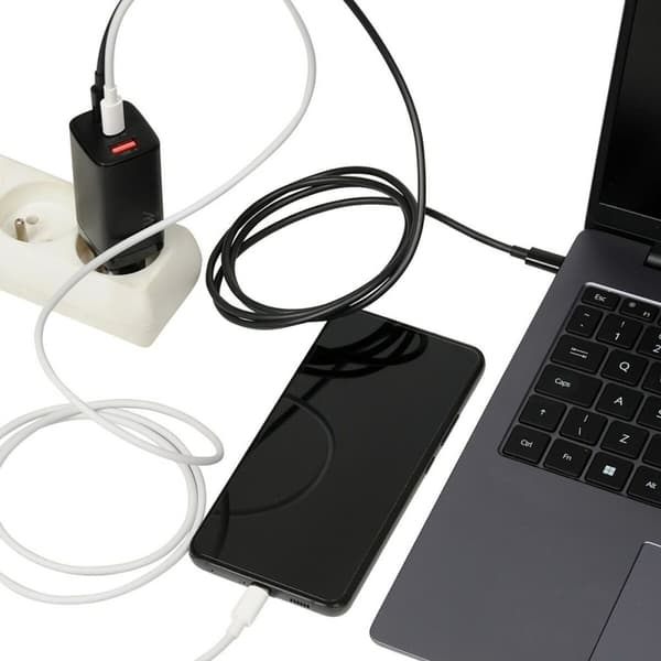 Vægoplader Ibox ILUC65B Sort 65 W