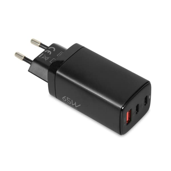 Vægoplader Ibox ILUC65B Sort 65 W