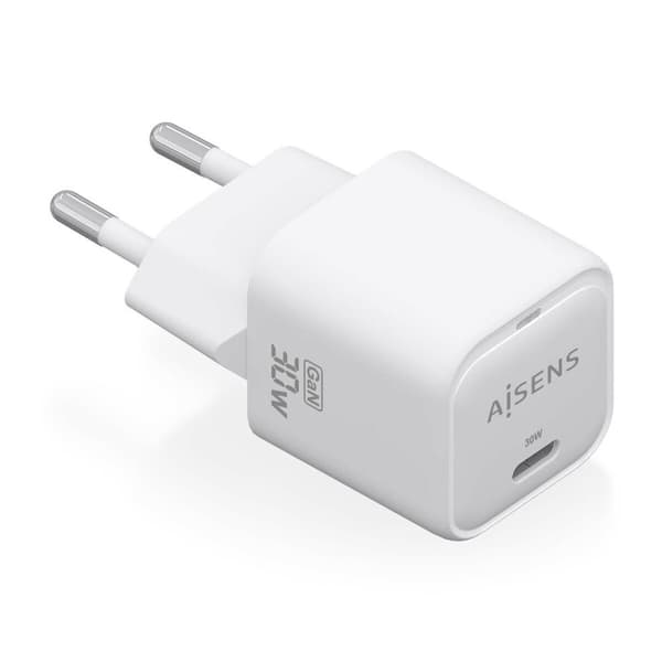 Vægoplader Aisens ASCH-30W1P018-W Hvid 30 W (1 enheder) Hvid