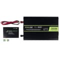 Pikkukuva 2 / 5: Green Cell INV07 virtalähde/invertteri Auto 300 W musta