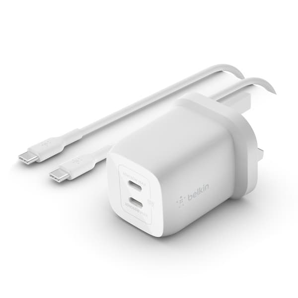 Belkin WCH013vf2MWH-B6 Laptop, Smartphone Vit AC Snabbladdning inomhus Vit