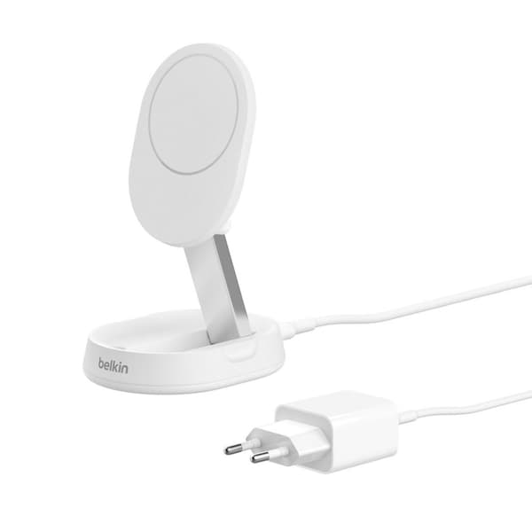 Belkin BoostCharge Pro Smartphone Hvid AC Trådløs opladning Hurtig opladning Indendørs
