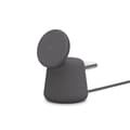 Miniatyrbillede 1 af 3: Belkin WIZ020VFH36 mobilenhedsoplader Headset, Smartphone, Smartwatch Charcoal USB Trådløs opladning Hurtigopladning Indendørs