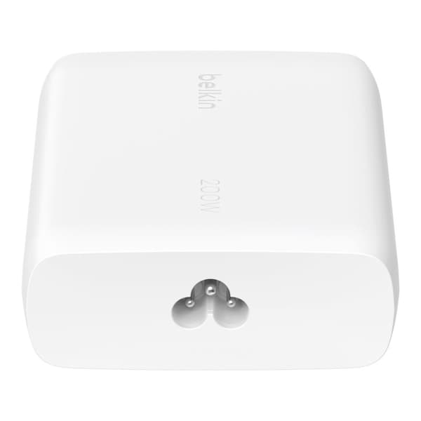 BELKIN VÆGLADER 4X PORT USB-C GAN 200W, HVID