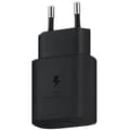 Miniatyrbild 3 av 4: Original Snabbladdning USB-C Adapter 25 Watt Svart Samsung