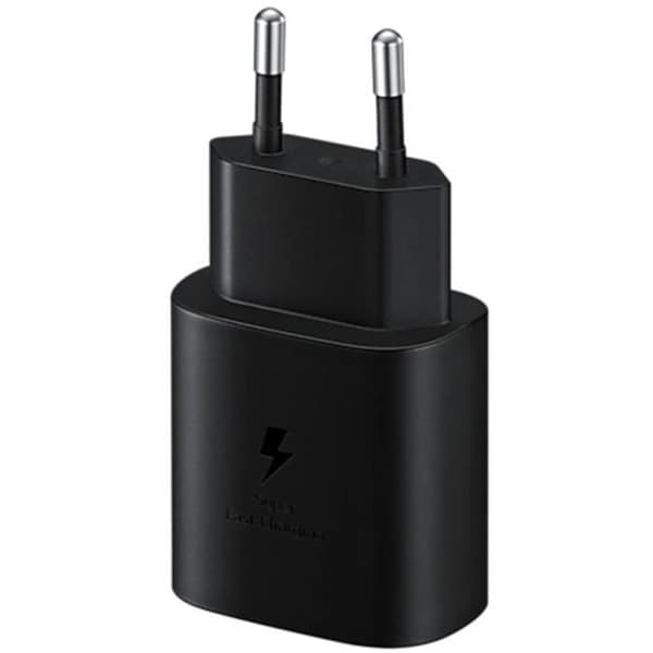Original Snabbladdning USB-C Adapter 25 Watt Svart Samsung