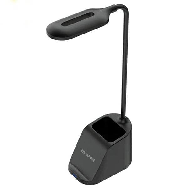 AWEI LED-lamppu laturilla induktio W20 15W Pikalataus musta/musta