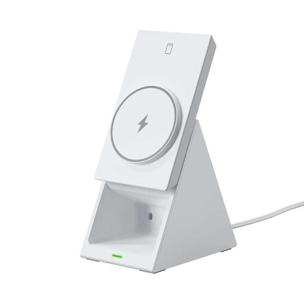 3in1 Latausasema, Choetech T600 15W induktiivinen laturi, valkoinen