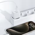Miniatyrbillede 5 af 6: Mini PD 20W GaN oplader + USB-C kabel, hvid