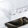 Miniatyrbillede 5 af 6: Mini PD 30W GaN oplader + USB-C kabel, hvid