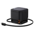 Miniatyrbillede 1 af 6: 2i1 20W MagSafe Qi trådløs oplader med udtrækkeligt USB-C kabel, sort