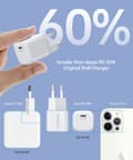 Miniatyrbillede 5 af 6: GaN USB-C PD 30W vægoplader, hvid