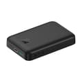 Miniatyrbillede 6 af 6: Mini powerbank 10000mAh med induktiv opladning MagSafe 15W PD QC 20W sort