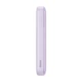 Miniatyrbillede 3 af 6: Powerbank med skærm 10000mAh 22,5W + USB-A / USB-C kabel lilla