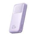 Miniatyrbillede 6 af 6: Powerbank med skærm 10000mAh 22,5W + USB-A / USB-C kabel lilla