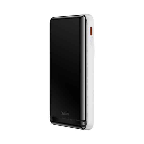 Powerbank med MagSafe trådløs opladning 10000mAh 20W USB-C kabel 0,5m hvid