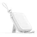 Miniatyrbillede 2 af 6: Powerbank med stativ, USB-C-kabel og iPhone Lightning Cutie Series 10000mAh 22,5W hvid