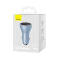 Pikkukuva 5 / 6: PRO USB-A + 2x USB-C 65W QC4.0 autolaturi - sininen
