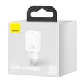 Miniatyrbillede 5 af 6: Super Si 1C hurtig telefonoplader USB-C 20W PD hvid