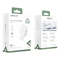 Miniatyrbillede 5 af 5: USB-C USB 32W vægoplader PPS PD QC 3.0 AFC FCP hvid