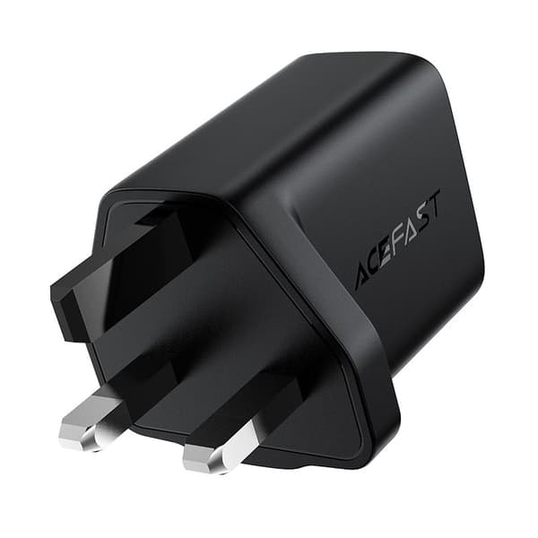 Suomi GaN USB-C laturi 30W Q3 3.0 AFC FCP UK pistoke valkoinen