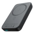 Miniatyrbillede 1 af 6: Mini Power Bank 10000mAh magnetisk med QC PD USB USB-C oplader, sort