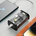 Miniatyrbillede 6 af 6: Powerbank K16 10000mAh USB-C USB-A 22,5W PD sort