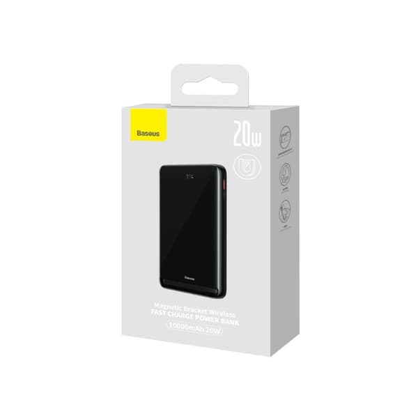 Powerbank 10000mAh med MagSafe 20W induktiv laddare och Overseas Edition-stativ, blå