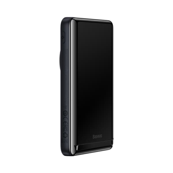 Powerbank 10000mAh med MagSafe 20W induktiv laddare och Overseas Edition-stativ, blå