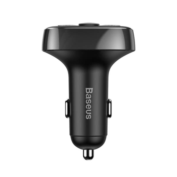 Bluetooth FM-sändare TF SD-kort billaddare 2x USB svart