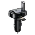 Miniatyrbild 1 av 6: Bluetooth FM-sändare TF SD-kort billaddare 2x USB svart