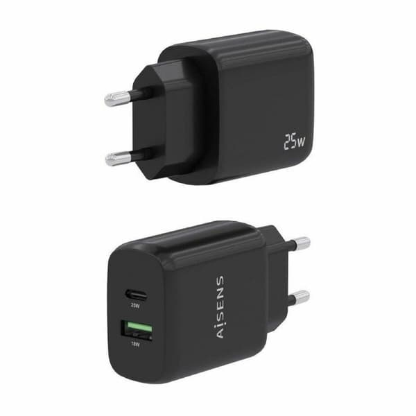 Vegglader Aisens A110-0759 Svart 25 W (1 enheter)