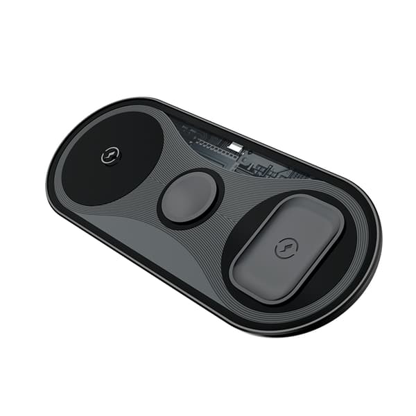 INF Trådløs lader for Apple Watch, iPhone og AirPods 0