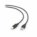 Miniatyrbillede 1 af 2: USB 2.0 A til USB B-kabel GEMBIRD CCP-USB2-AMBM-6 (1,8) Sort 1,8 m
